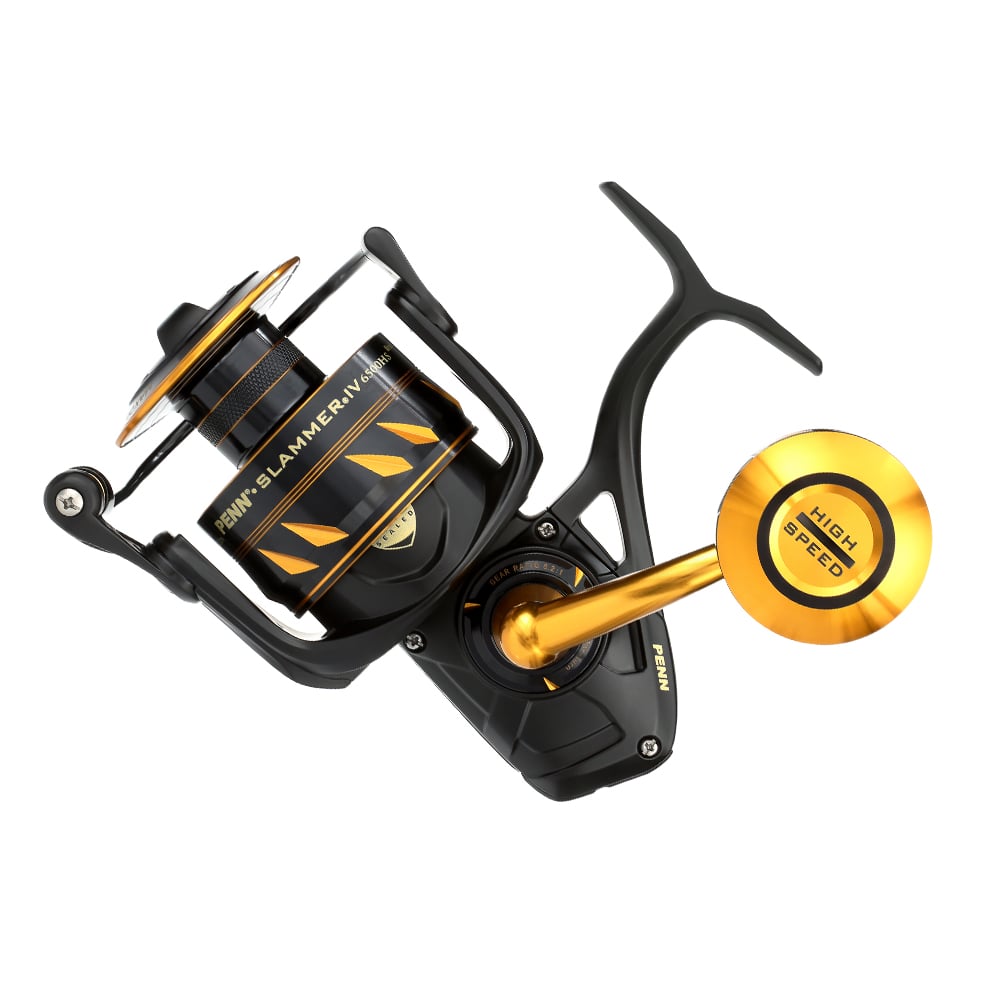 Penn Slammer IV Spinning Reel 6500HS 6.2:1 | SLAIV6500HS – The Rod