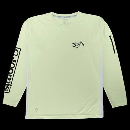 G. Loomis Long Sleeve Tech Tee - Sage - LARGE