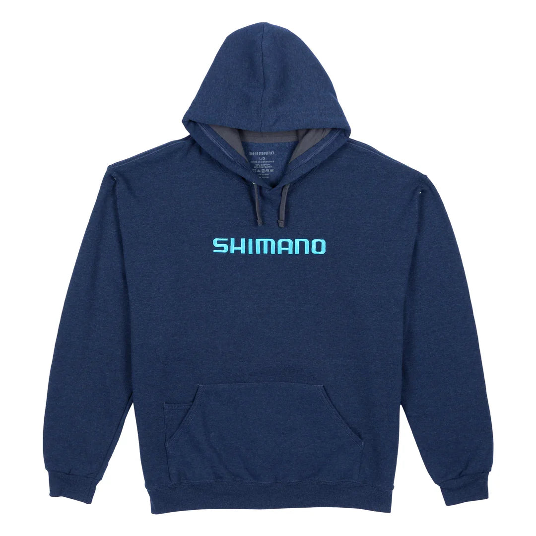 Shimano Lifestyle Hooded Sweatshirt - Navy - SMALL