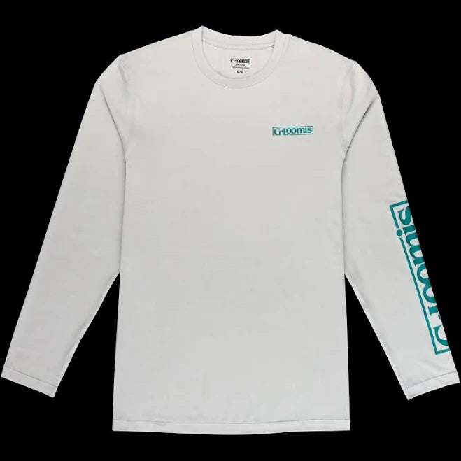 G. Loomis Long Sleeve Performance T-Shirt - Gray - SMALL