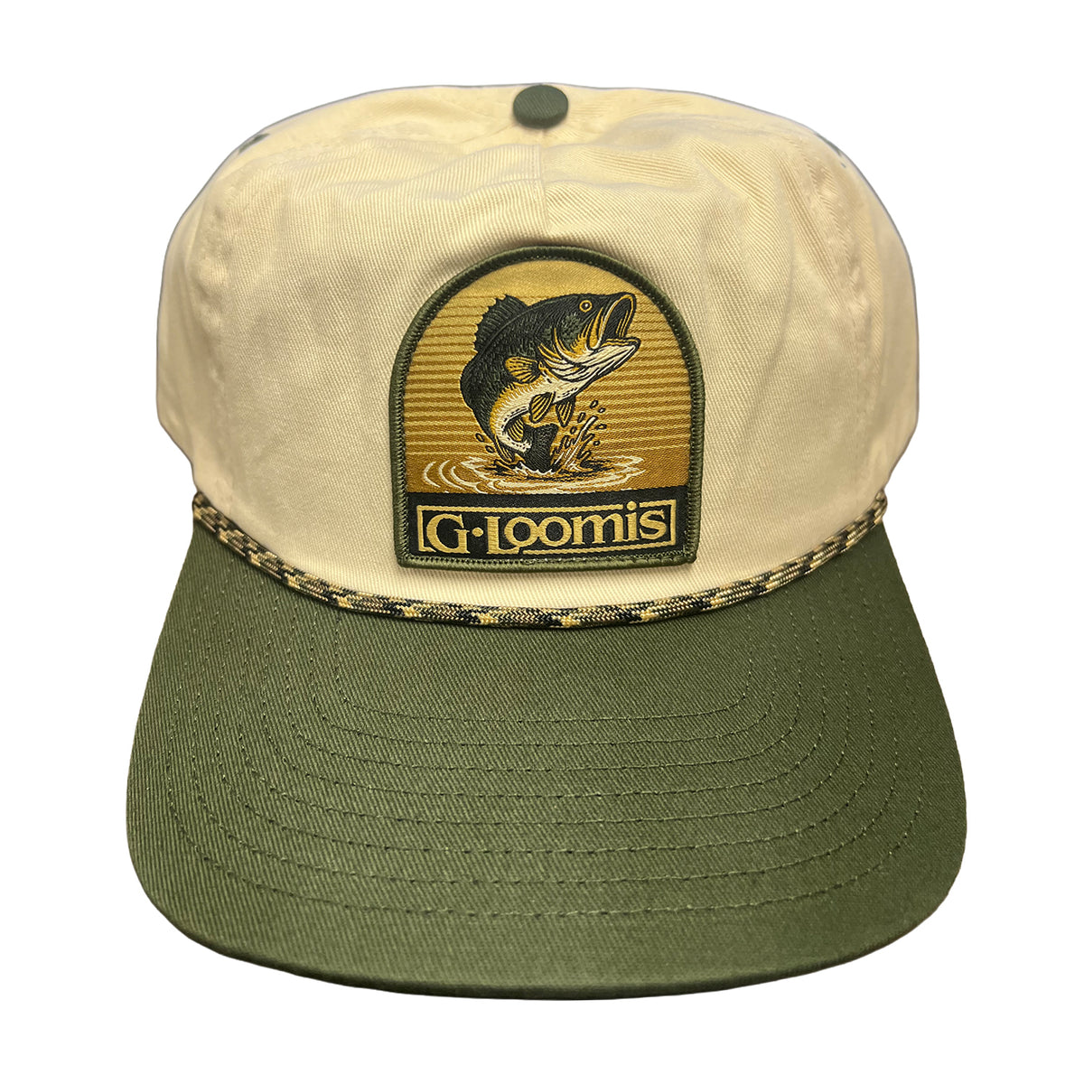 G. Loomis Bass Rope Hat Natural Faded Olive