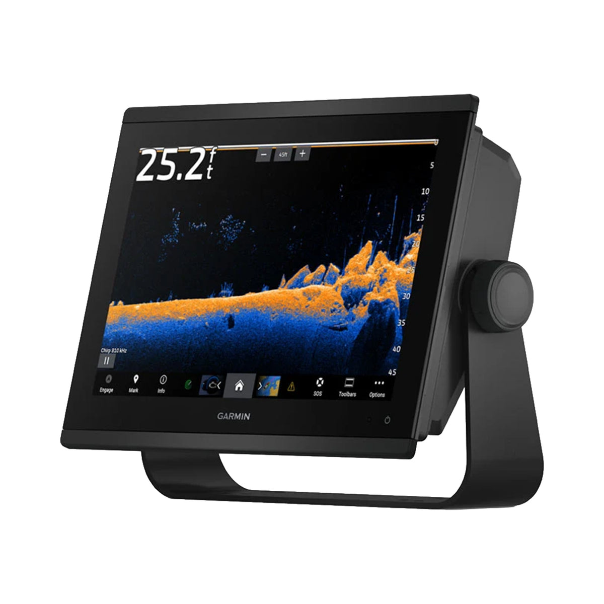 Garmin GPSMAP 1243xsv 12" SideVu ClearVu and Traditional CHIRP Sonar with Mapping | 010-02367-61