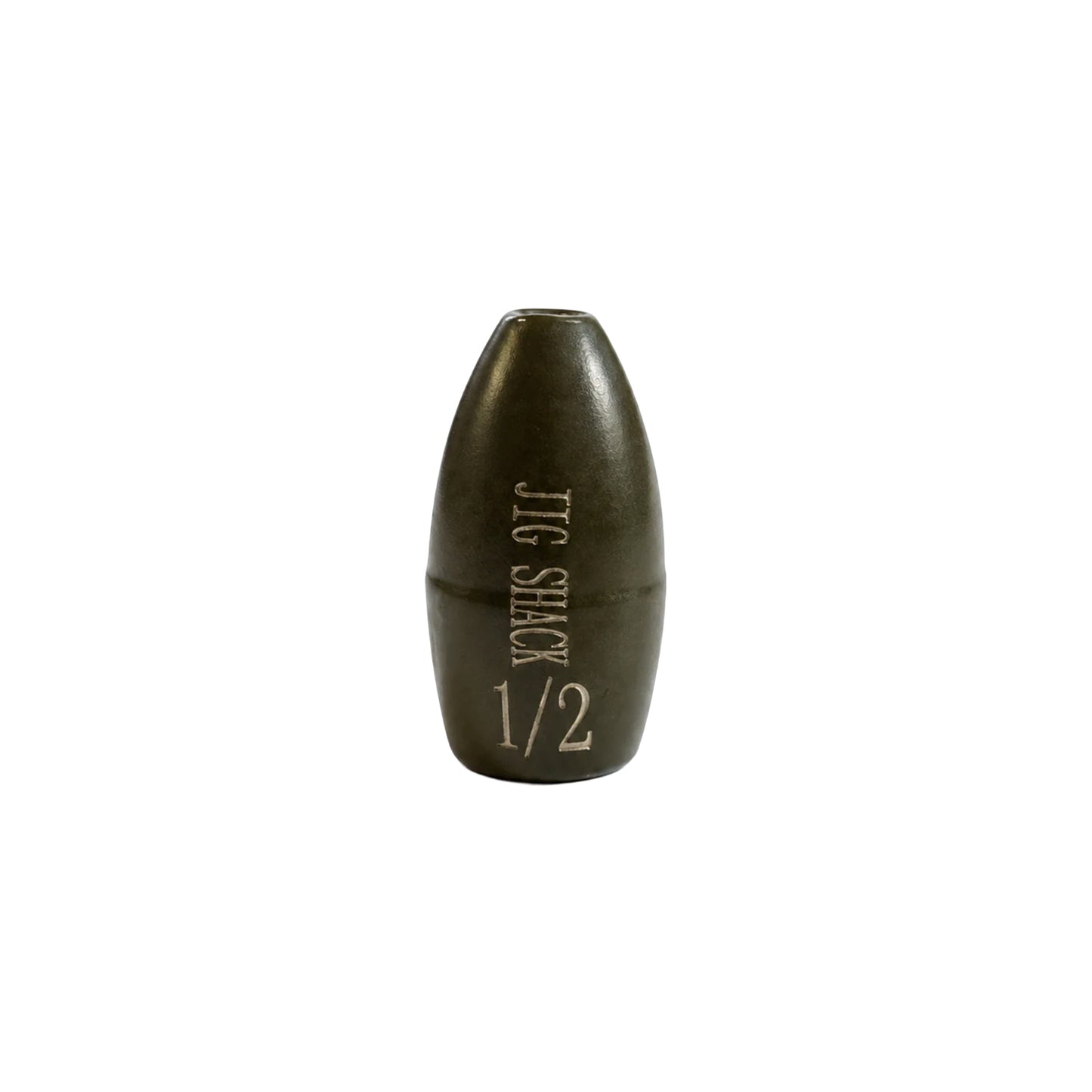 Jig Shack Tungsten Flipping Weights Never Chip Green Pumpkin