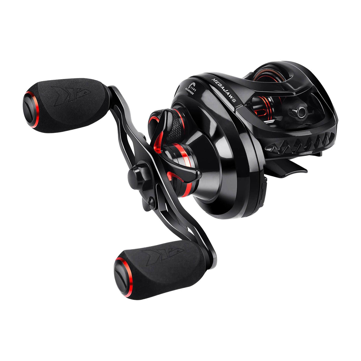 KastKing MegaJaws Blacktip Casting Reel 7.2:1 RH | KRLCSTMJ-72RBK-C