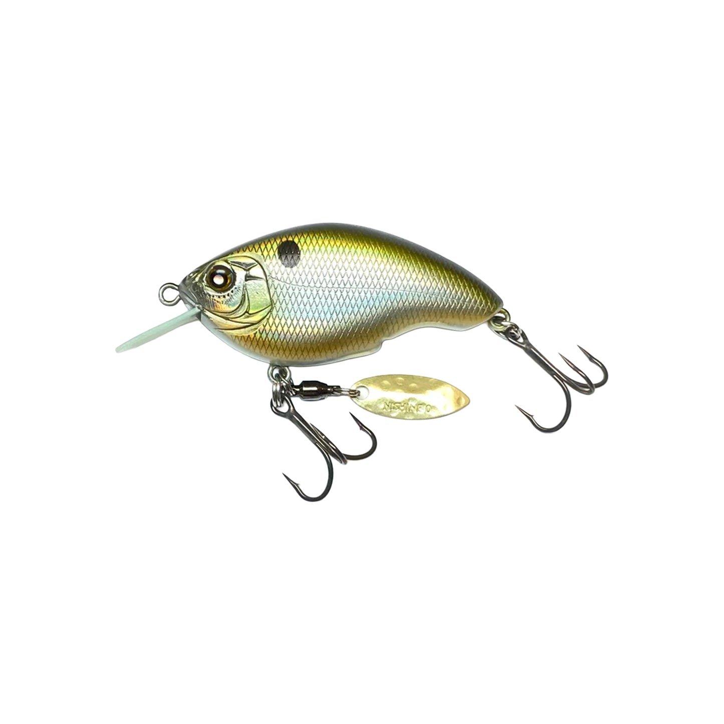 Nishine Lure Works Baby Chippawa RB Blade Crankbait