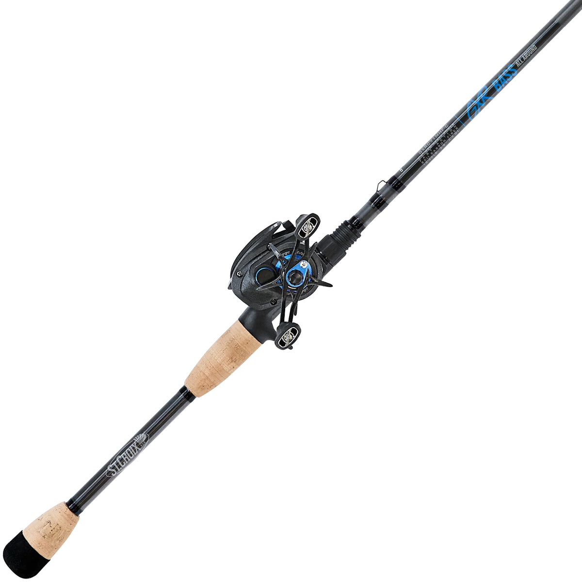 St. Croix GXR Bass Casting Combo 7.3:1 Right Hand 7'1" Medium Heavy | GXRC71MHF-C