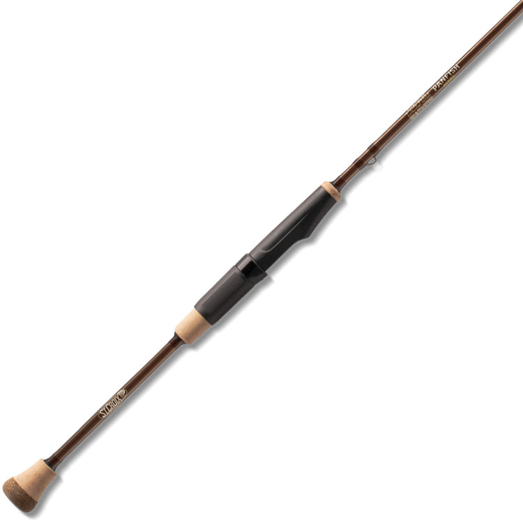 st croix avid crappie rod St. X Spinning SCIII+ Carbon Fiber primary material Catching Bluegill Sunfish on the