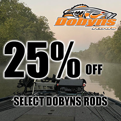 25% Off Select Dobyns Rods