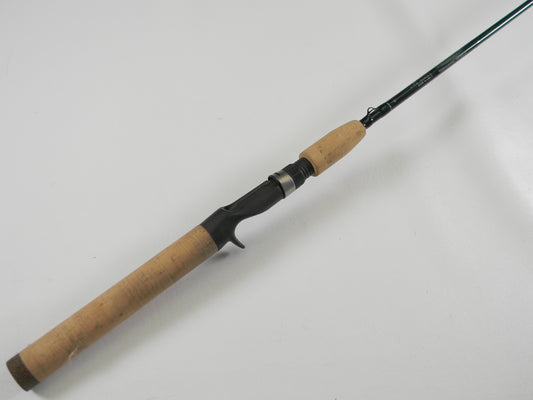 The St. Croix Tidemaster TIC70LM 7'0" Light Used Casting Rod, in excellent condition, is ideal for anglers seeking quality pre-owned gear or participation in our Rod and Reel Trade-In Program for store credit.