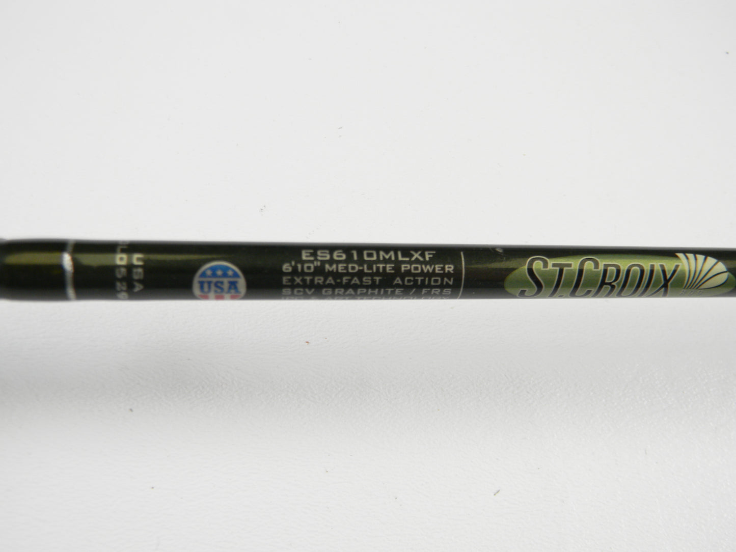 St. Croix Legend Elite ES610MLXF 6'10" Medium Light - Used Spinning Rod - Excellent Condition