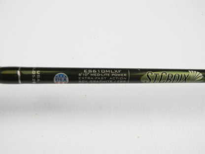 St. Croix Legend Elite ES610MLXF 6'10" Medium Light - Used Spinning Rod - Excellent Condition