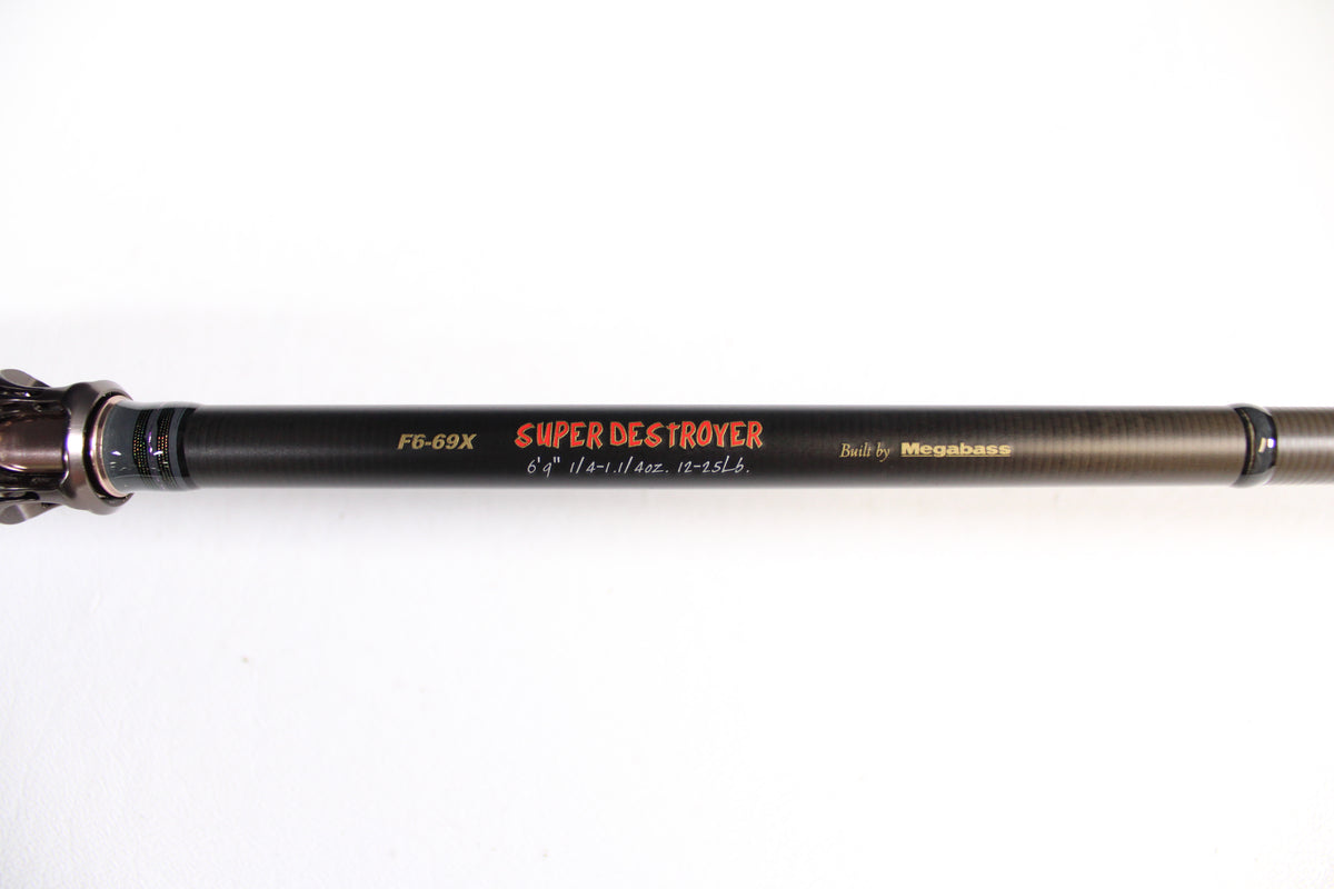Megabass Destroyer Super Destroyer F6-69X - Used Casting Rod - Excellent Condition