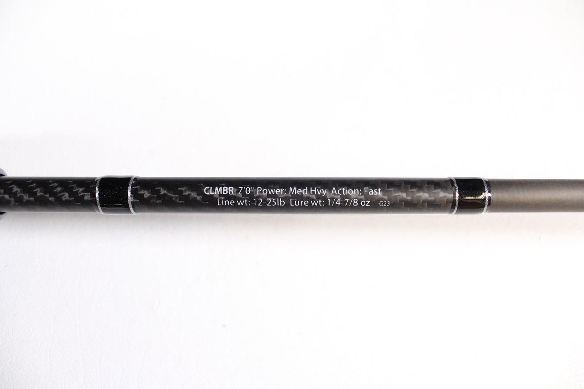 Lew's Custom Lite CLMBR 7'0" Medium Heavy - Used Casting Rod - Excellent Condition