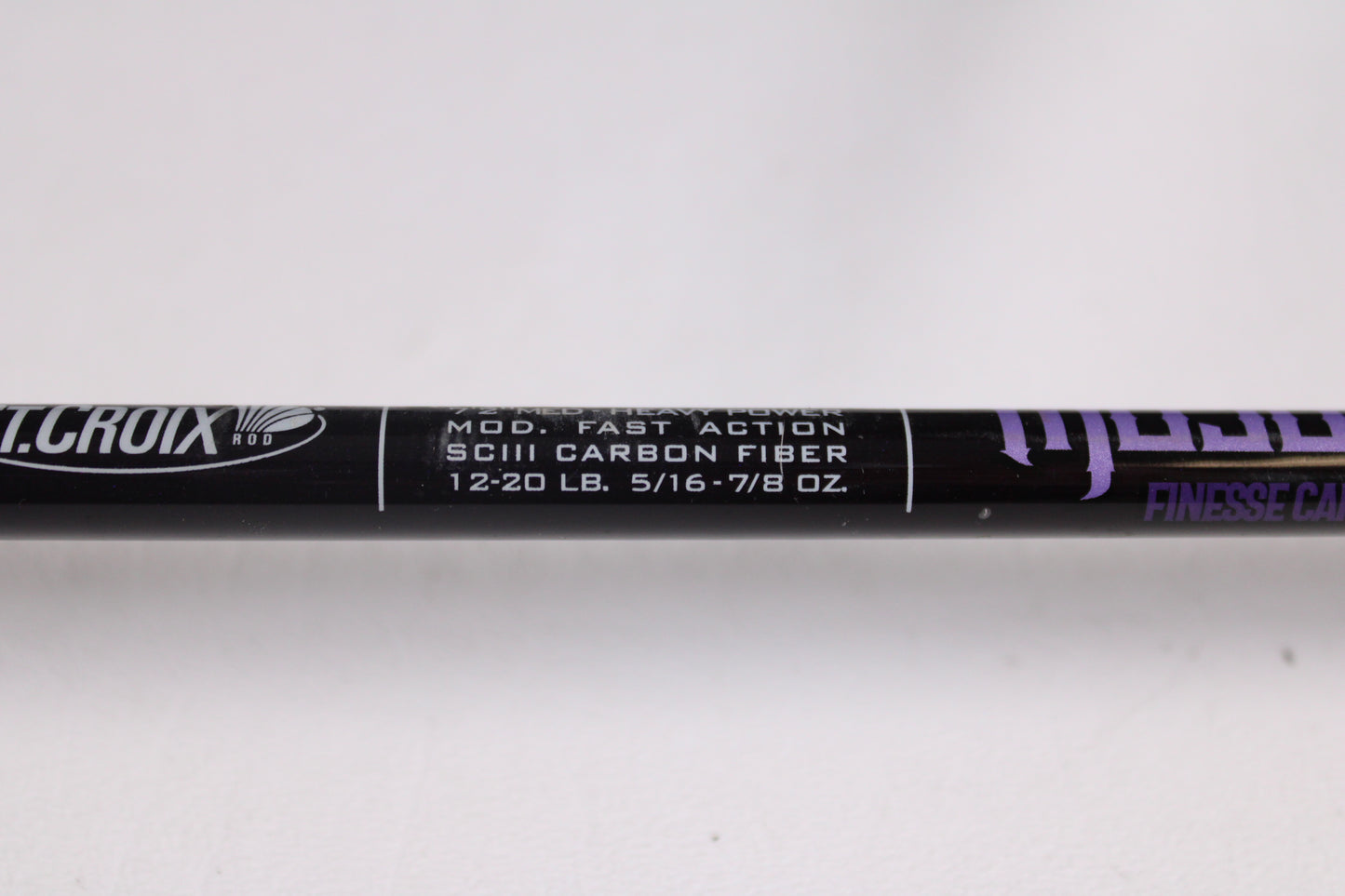 St. Croix Mojo Bass JOC72MHMF Finesse Carbon Cranker 7'2" Medium Heavy - Used Casting Rod - Good Condition