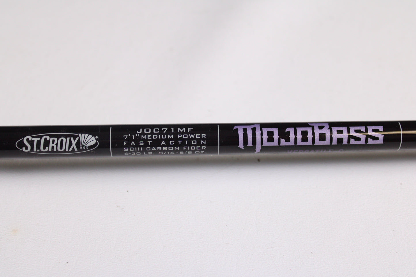 St. Croix Mojo Bass JOC71MF Versatile-C 7'1" Medium - Used Casting Rod - Very Good Condition