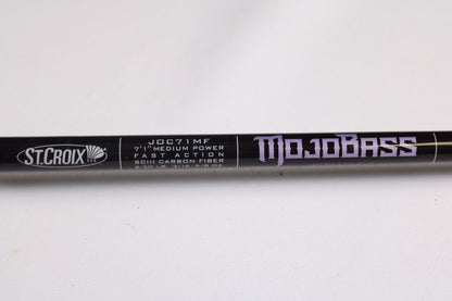 St. Croix Mojo Bass JOC71MF Versatile-C 7'1" Medium - Used Casting Rod - Very Good Condition