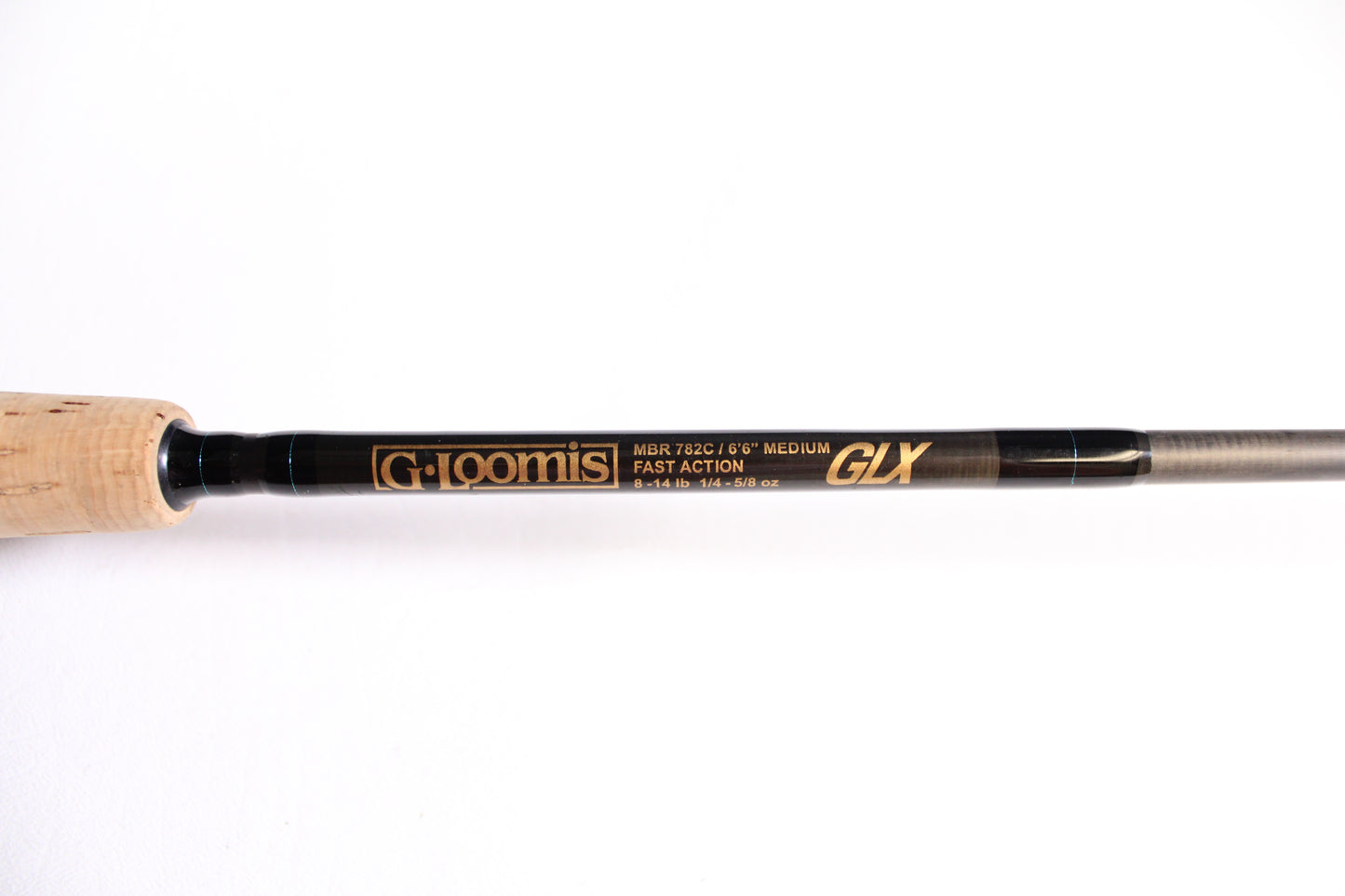 G. Loomis GLX MBR 782C 6'6" Medium Fast - Used Casting Rod - Excellent Condition