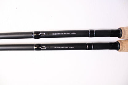 Daiwa DX Swimbait 801MHFB and 801HFB - Used Casting Rods - Excellent Condition