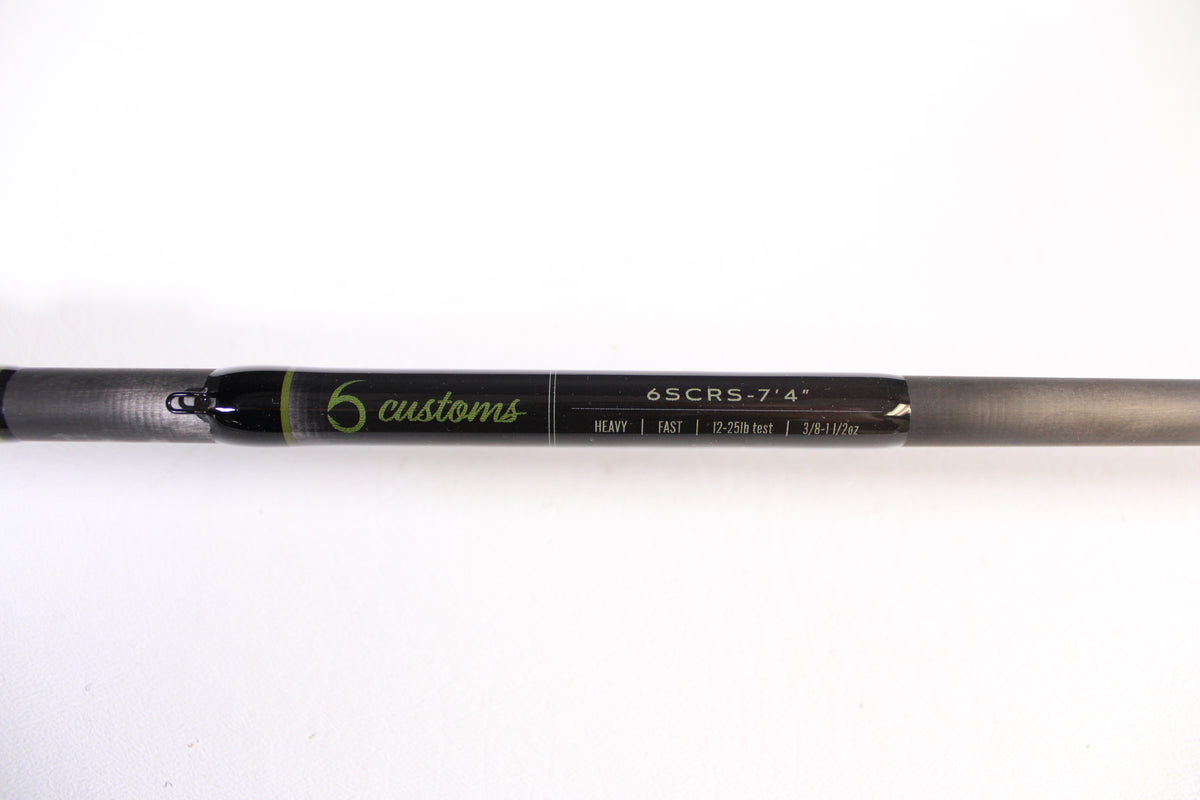 6th Sense 6 Customs 6SCRS-74H - Used Casting Rod - Excellent Condition