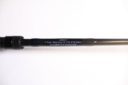 Cashion Core Worm/Jig cM8437 7'0" Medium Heavy - Used Casting Rod - Excellent Condition