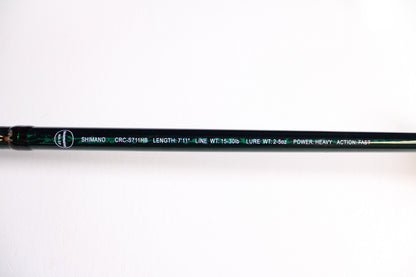 Shimano Crucial CRC-S711HB - Used Casting Rod - Excellent Condition