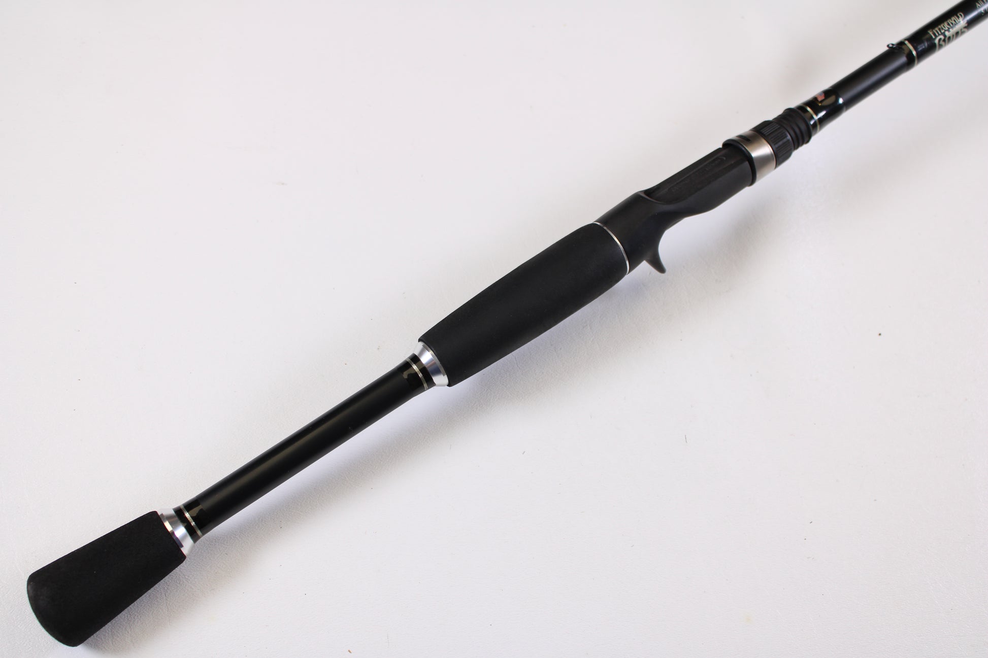 The Fitzgerald AP73H 7'3" Heavy Used Casting Rod, in very good condition, is shown on a plain white background—ideal for those interested in our Rod and Reel Trade-In Program or seeking quality used gear.