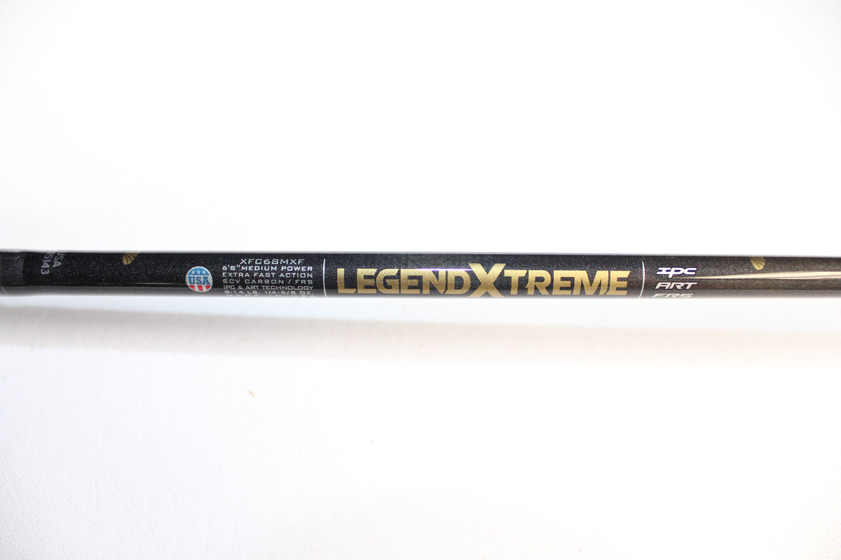 St. Croix Legend Xtreme XFC68MXF - Used Casting Rod - Mint Condition
