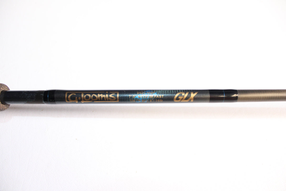 G. Loomis GLX 842C MBR - Used Casting Rod - Very Good Condition