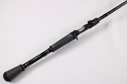 The FXtreme Angler Series WSB69MHXF 6'9" Medium Heavy Casting Rod - Used, Very Good Condition, features a textured grip and visible reel seat. Ideal for those seeking quality used gear or participating in our rod and reel trade-in program.