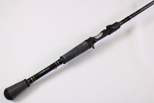 The FXtreme Angler Series WSB69MHXF 6'9" Medium Heavy Casting Rod - Used, Very Good Condition, features a textured grip and visible reel seat. Ideal for those seeking quality used gear or participating in our rod and reel trade-in program.