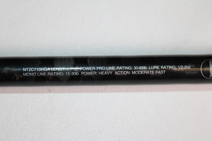 Shimano Intenza A NTZC710HGA 7'10" Heavy Glass - Used Casting Rod - Excellent Condition