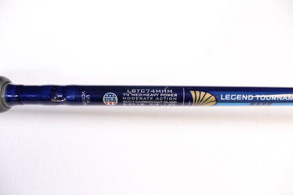 St. Croix Legend Tournament Bass LBTC74MHM - Used Casting Rod - Very Good Condition