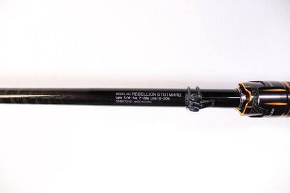 Daiwa Rebellion 6101MHRB - Used Casting Rod - Excellent Condition