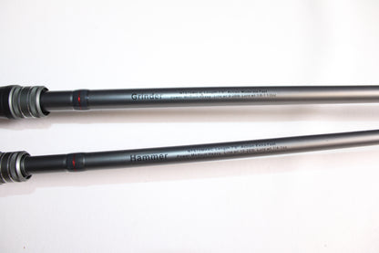 Ark Fishing Tharp Grinder NTS70MH-G 7'0" Medium Heavy and Tharp Hammer NTS70MHXC 7'0" Medium Heavy - Used Casting Rods - Excellent Condition