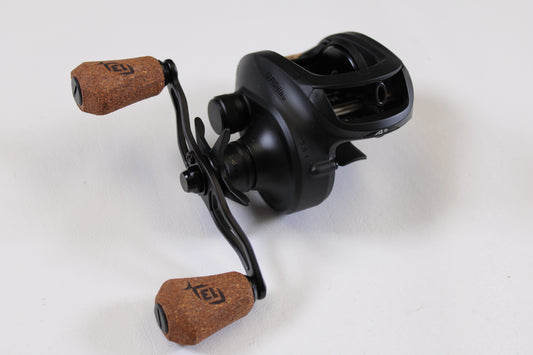 Upgrade your gear with store credit! Trade in for a 13 Fishing Concept A3 CA3-5.5-RH 5.5:1 RH Used Casting Reel in excellent condition, featuring black finish and twin brown cork handles—ideal for baitcasting enthusiasts.