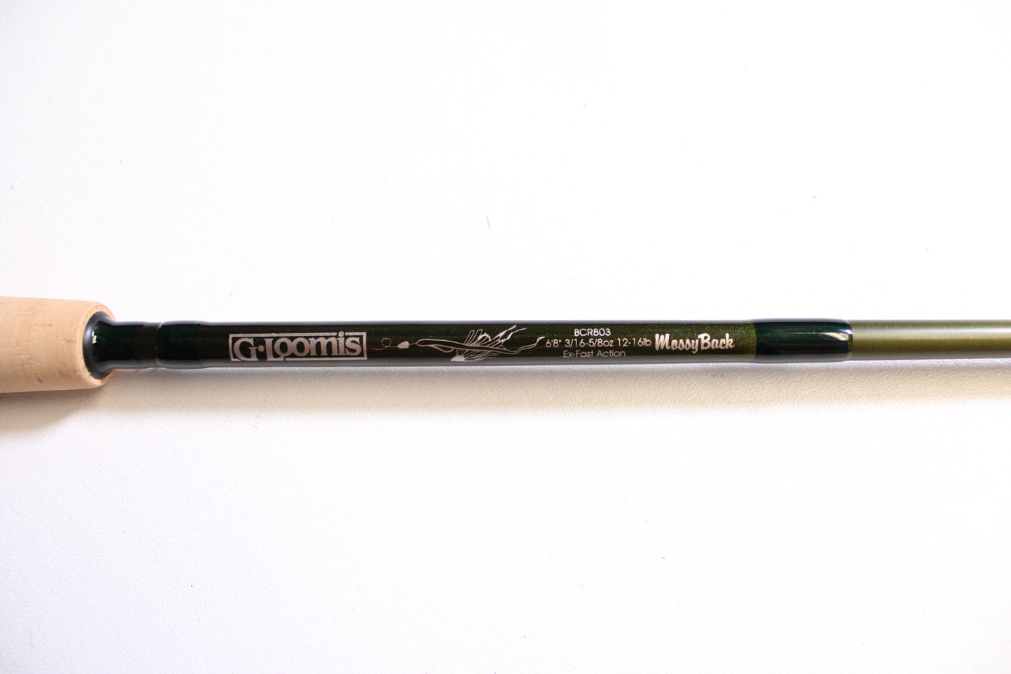 G. Loomis BCR803 Mossyback 6'8" Medium Heavy - New with Tags