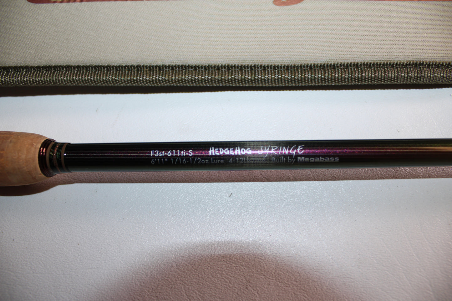 Megabass Destroyer Evoluzion F3st-611ti-S HedgeHog Syringe - Used Spinning Rod - Excellent Condition