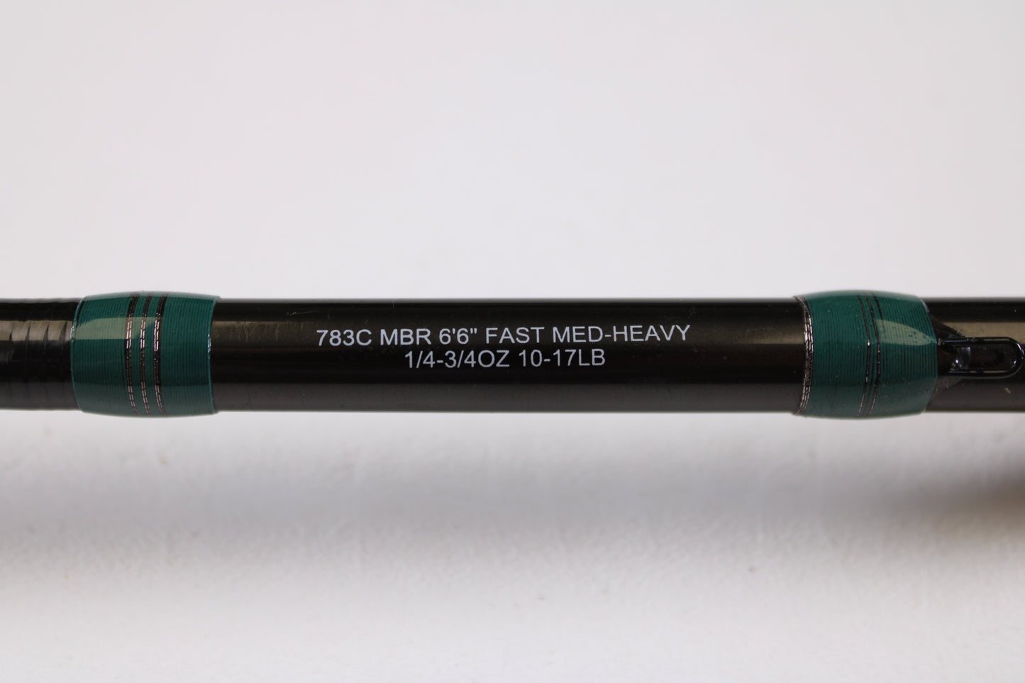 Close-up of the G. Loomis Conquest CNQ 783C MBR 6'6" Medium Heavy Used Casting Rod in excellent condition—ideal for upgrading via our Rod and Reel Trade-In Program to earn store credit for your used gear.