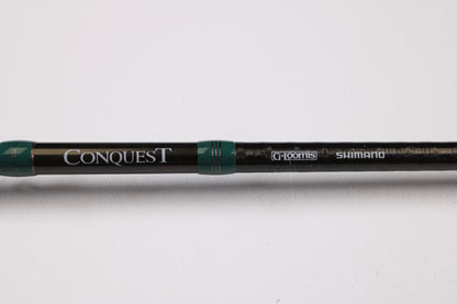 A close-up of the G. Loomis Conquest CNQ 783C MBR 6'6" Medium Heavy Used Casting Rod in excellent condition, ideal for anglers exploring our Rod and Reel Trade-In Program or searching for premium used gear.