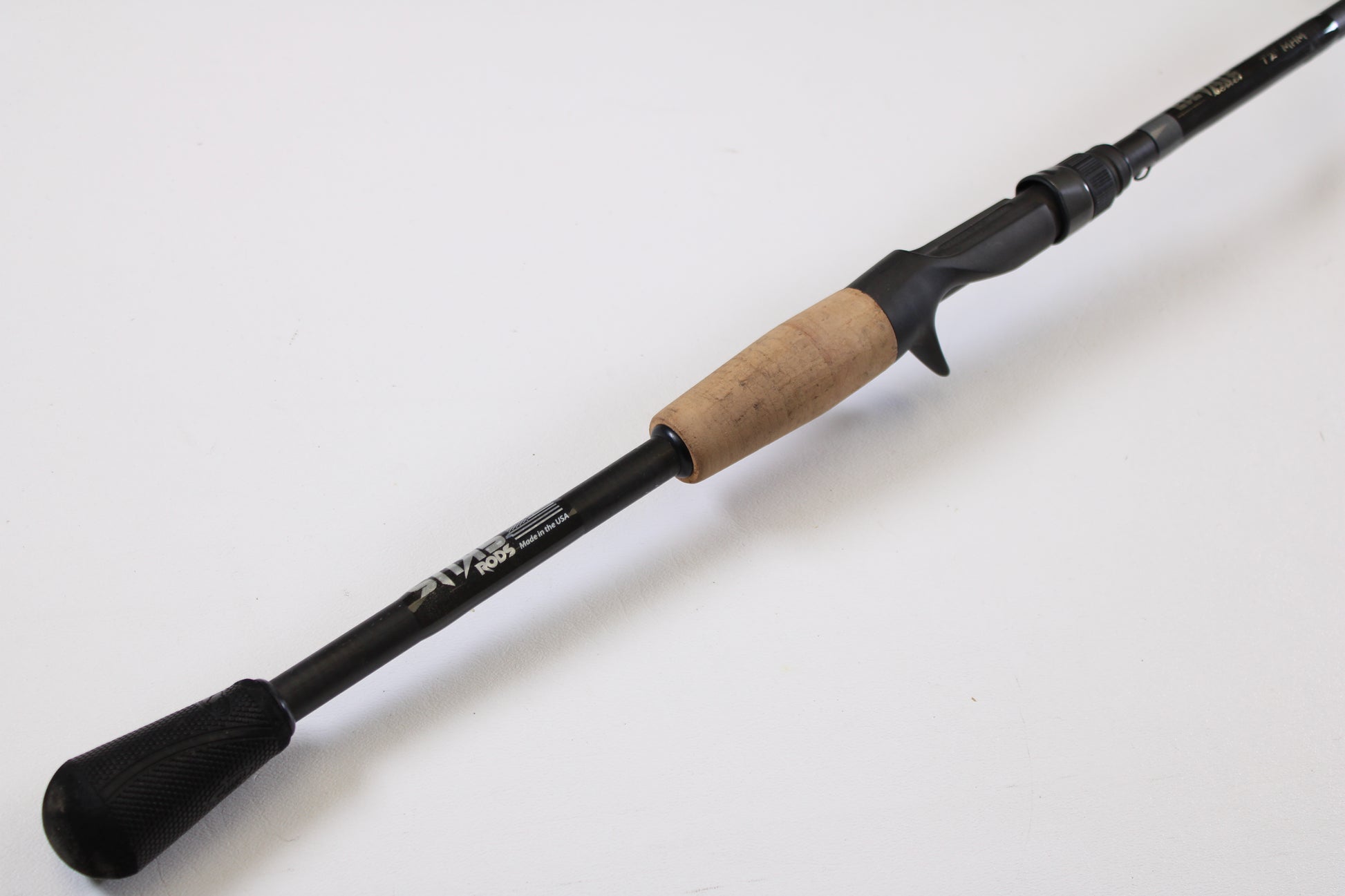 The Stik5 Elevate Series Chatter Chicken 7'2" Medium Heavy Used Casting Rod (Excellent Condition) is shown—ideal for upgrading via our Rod and Reel Trade-In Program or finding quality used gear.