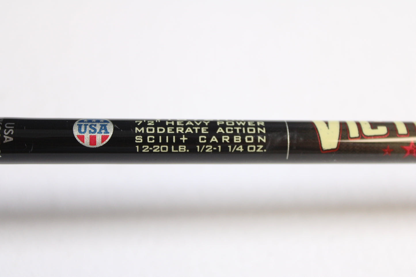 St. Croix Victory VTC72HM Rip'n Chatter 7'2" Heavy - Used Casting Rod - Very Good Condition Heavily Cork Sealed