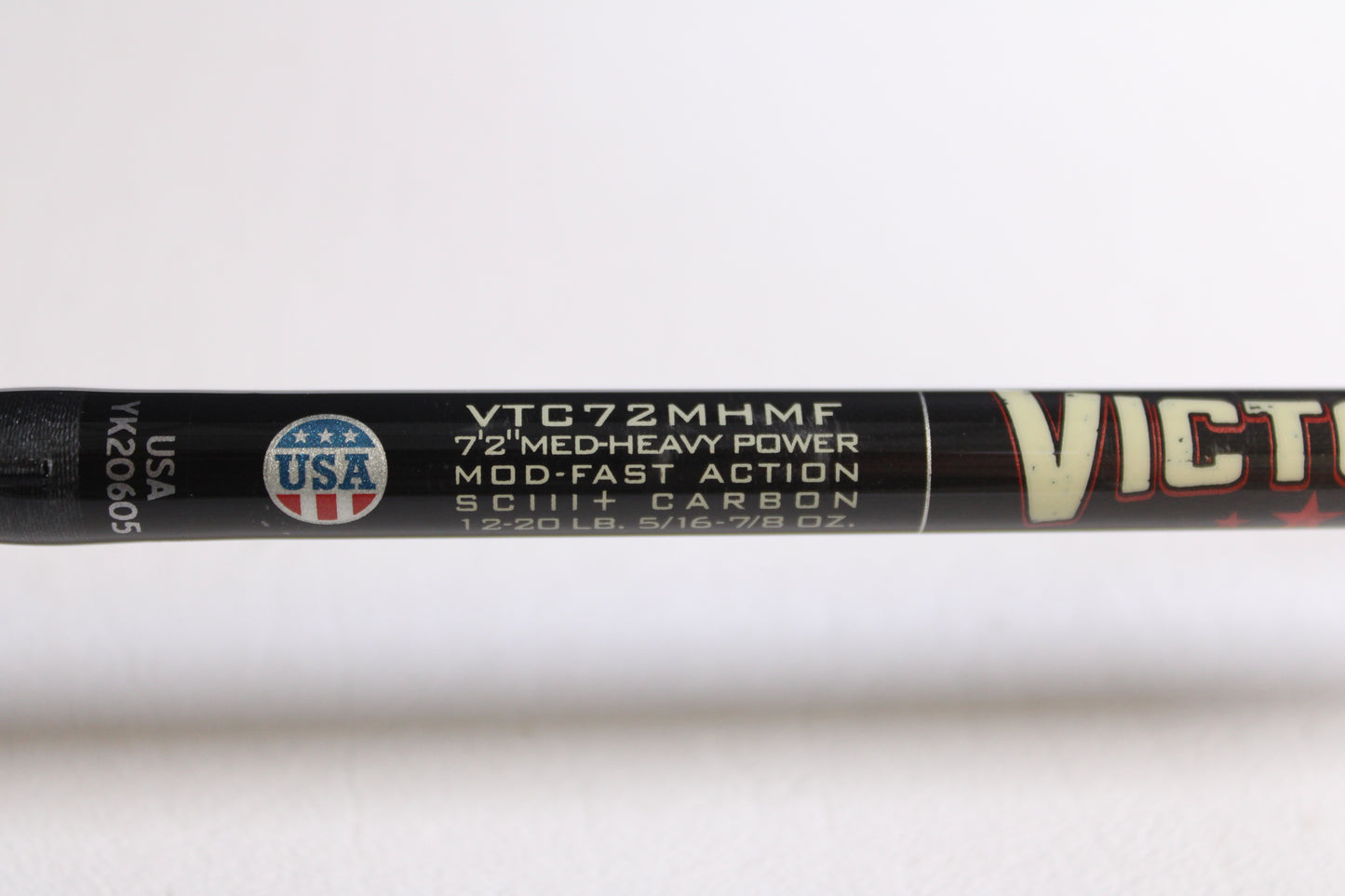 St. Croix Victory VTC72MHMF Cranker 7'2" Medium Heavy - Used Casting Rod - Very Good Condition Heavily Cork Sealed