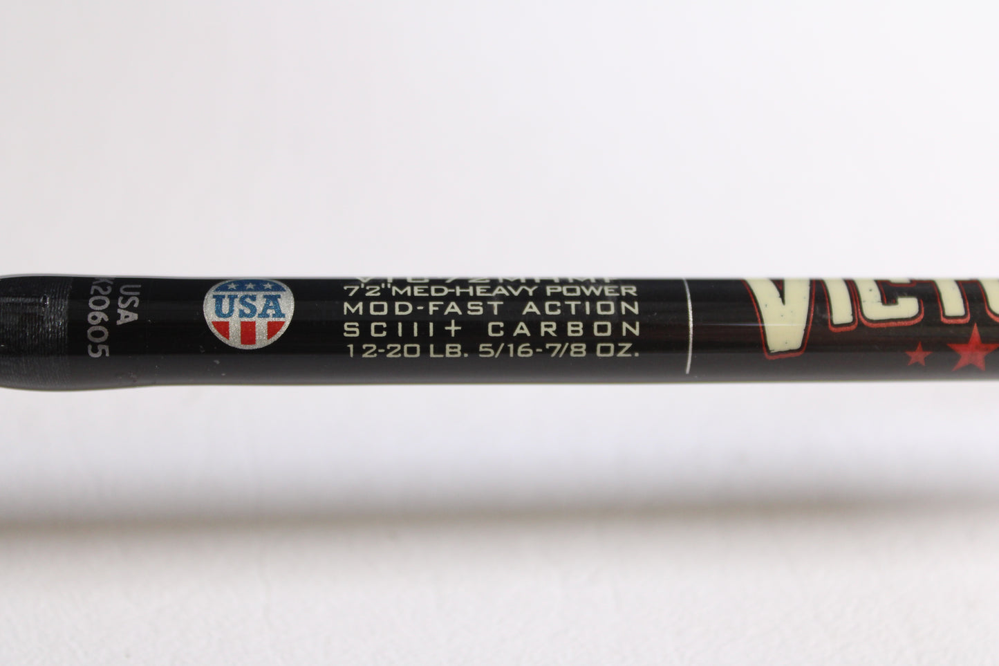 St. Croix Victory VTC72MHMF Cranker 7'2" Medium Heavy - Used Casting Rod - Very Good Condition Heavily Cork Sealed
