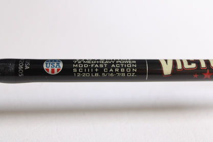 St. Croix Victory VTC72MHMF Cranker 7'2" Medium Heavy - Used Casting Rod - Very Good Condition Heavily Cork Sealed