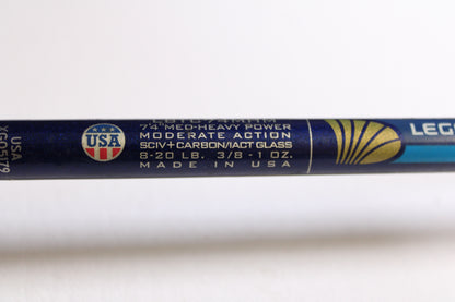 St. Croix Legend Tournament Bass LBTC74MHM Power Glass Cranker 7'4" Medium Heavy - Used Casting Rod - Very Good Condition