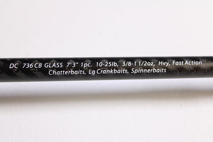 Dobyns Champion XP DC736CBGLASS 7'3" Heavy - Used Casting Rod - Very Good Condition