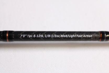 Dobyns Champion Extreme HP DX702C 7'0" Medium Light - Used Casting Rod - Excellent Condition