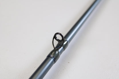 Close-up of the Fenwick Elite Bass ELB610MH-FC 6'10" Medium Heavy Used Casting Rod (Very Good Condition)—ideal for anglers seeking quality Fenwick gear or considering a rod trade-in for their next upgrade.