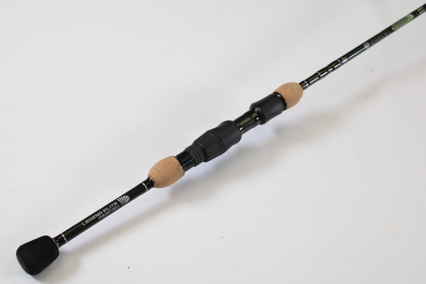 The St. Croix Legend Elite Panfish LEP69LF 6'9" Light Used Spinning Rod—excellent condition—is featured on a white background, making it ideal for the Rod and Reel Trade-In Program to earn store credit for your used gear.