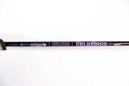St. Croix Mojo Bass JOS610MLXF - Used Spinning Rod - Excellent Condition